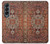 W3813 Persian Carpet Rug Pattern Hard Case For Samsung Galaxy Z Fold 4