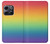 W3698 LGBT Gradient Pride Flag Hard Case and Leather Flip Case For OnePlus 10T