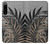 W3692 Gray Black Palm Leaves Hard Case and Leather Flip Case For Sony Xperia 5 IV