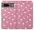 W2858 Pink Flamingo Pattern Hard Case and Leather Flip Case For Google Pixel 7