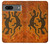 W2901 Lizard Aboriginal Art Hard Case and Leather Flip Case For Google Pixel 7