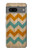 W3033 Vintage Wood Chevron Graphic Printed Hard Case and Leather Flip Case For Google Pixel 7