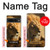 W1046 Lion King of Forest Hard Case and Leather Flip Case For Google Pixel 7 Pro