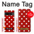 W2951 Red Polka Dots Hard Case and Leather Flip Case For Google Pixel 7 Pro