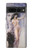 W3353 Gustav Klimt Allegory of Sculpture Hard Case and Leather Flip Case For Google Pixel 7 Pro