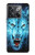W0752 Blue Fire Grim Wolf Hard Case and Leather Flip Case For OnePlus Ace Pro