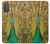 W0513 Peacock Hard Case and Leather Flip Case For Motorola Moto G Power 2022, G Play 2023