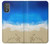 W0912 Relax Beach Hard Case and Leather Flip Case For Motorola Moto G Power 2022, G Play 2023