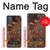 W2714 Rust Steel Texture Graphic Printed Hard Case and Leather Flip Case For Motorola Moto G Power 2022, G Play 2023