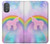 W3070 Rainbow Unicorn Pastel Sky Hard Case and Leather Flip Case For Motorola Moto G Power 2022, G Play 2023