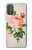 W3079 Vintage Pink Rose Hard Case and Leather Flip Case For Motorola Moto G Power 2022, G Play 2023
