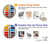 W3243 Watercolor Paint Set Hard Case and Leather Flip Case For Motorola Moto G Power 2022, G Play 2023