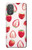 W3481 Strawberry Hard Case and Leather Flip Case For Motorola Moto G Power 2022, G Play 2023