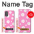 W3500 Pink Floral Pattern Hard Case and Leather Flip Case For Motorola Moto G Power 2022, G Play 2023