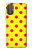 W3526 Red Spot Polka Dot Hard Case and Leather Flip Case For Motorola Moto G Power 2022, G Play 2023