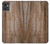 W0599 Wood Graphic Printed Hard Case and Leather Flip Case For Motorola Moto G32