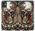 W0753 Skull Wing Rose Punk Hard Case and Leather Flip Case For Motorola Moto G32