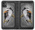 W0855 Eagle Metal Hard Case and Leather Flip Case For Motorola Moto G32