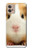 W1619 Cute Guinea Pig Hard Case and Leather Flip Case For Motorola Moto G32