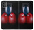 W2261 Businessman Black Suit With Boxing Gloves Hard Case and Leather Flip Case For Motorola Moto G32