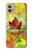 W2523 Canada Autumn Maple Leaf Hard Case and Leather Flip Case For Motorola Moto G32