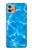 W2788 Blue Water Swimming Pool Hard Case and Leather Flip Case For Motorola Moto G32