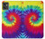 W2884 Tie Dye Swirl Color Hard Case and Leather Flip Case For Motorola Moto G32