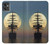 W2897 Pirate Ship Moon Night Hard Case and Leather Flip Case For Motorola Moto G32