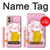 W3025 Pink Maneki Neko Lucky Cat Hard Case and Leather Flip Case For Motorola Moto G32