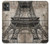 W3416 Eiffel Tower Blueprint Hard Case and Leather Flip Case For Motorola Moto G32