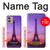 W3447 Eiffel Paris Sunset Hard Case and Leather Flip Case For Motorola Moto G32