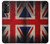 W2894 Vintage British Flag Hard Case and Leather Flip Case For Motorola Moto G52, G82 5G