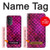 W3051 Pink Mermaid Fish Scale Hard Case and Leather Flip Case For Motorola Moto G52, G82 5G