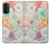 W3705 Pastel Floral Flower Hard Case and Leather Flip Case For Motorola Moto G52, G82 5G