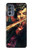 W0723 Violin Art Paint Hard Case and Leather Flip Case For Motorola Moto G62 5G