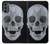 W1286 Diamond Skull Hard Case and Leather Flip Case For Motorola Moto G62 5G