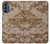 W2939 Desert Digital Camo Camouflage Hard Case and Leather Flip Case For Motorola Moto G62 5G