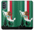 W2994 Mexico Football Soccer Hard Case and Leather Flip Case For Motorola Moto G62 5G