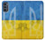 W3006 Ukraine Football Soccer Hard Case and Leather Flip Case For Motorola Moto G62 5G