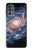 W3192 Milky Way Galaxy Hard Case and Leather Flip Case For Motorola Moto G62 5G