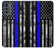 W3244 Thin Blue Line USA Hard Case and Leather Flip Case For Motorola Moto G62 5G