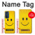 W1146 Yellow Sun Smile Hard Case and Leather Flip Case For Motorola Edge 30