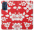 W1949 Hawaiian Hibiscus Pattern Hard Case and Leather Flip Case For Motorola Edge 30