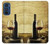 W2042 A Grape Vineyard Grapes Bottle Red Wine Hard Case and Leather Flip Case For Motorola Edge 30