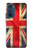 W2303 British UK Vintage Flag Hard Case and Leather Flip Case For Motorola Edge 30