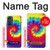 W2884 Tie Dye Swirl Color Hard Case and Leather Flip Case For Motorola Edge 30