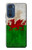 W2976 Wales Football Soccer Flag Hard Case and Leather Flip Case For Motorola Edge 30