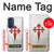 W3200 Order of Santiago Cross of Saint James Hard Case and Leather Flip Case For Motorola Edge 30