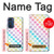 W3499 Colorful Heart Pattern Hard Case and Leather Flip Case For Motorola Edge 30