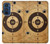 W3894 Paper Gun Shooting Target Hard Case and Leather Flip Case For Motorola Edge 30